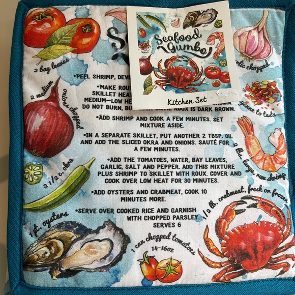 Other - Kitchen Set - Towel, Mitt ,PotHolder